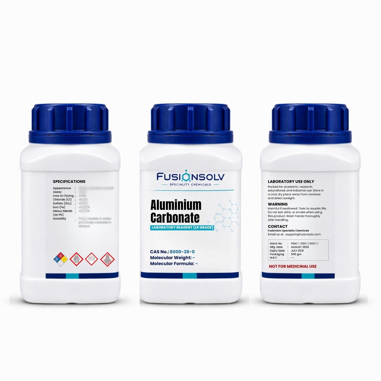 Aluminium Carbonate - 500gm Packs