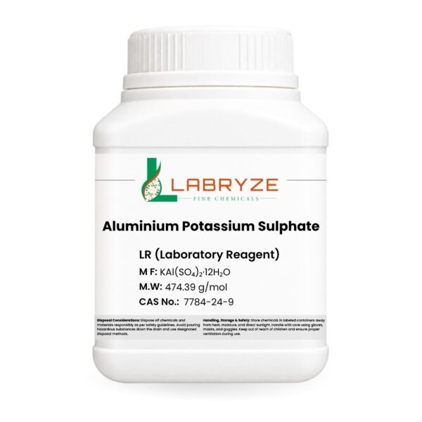 Aluminium Potassium Sulphate - 500gm pack - CAS No. 7784-24-9