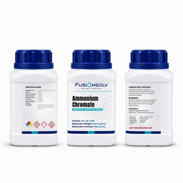 Ammonium Chromate- 500gm Packs