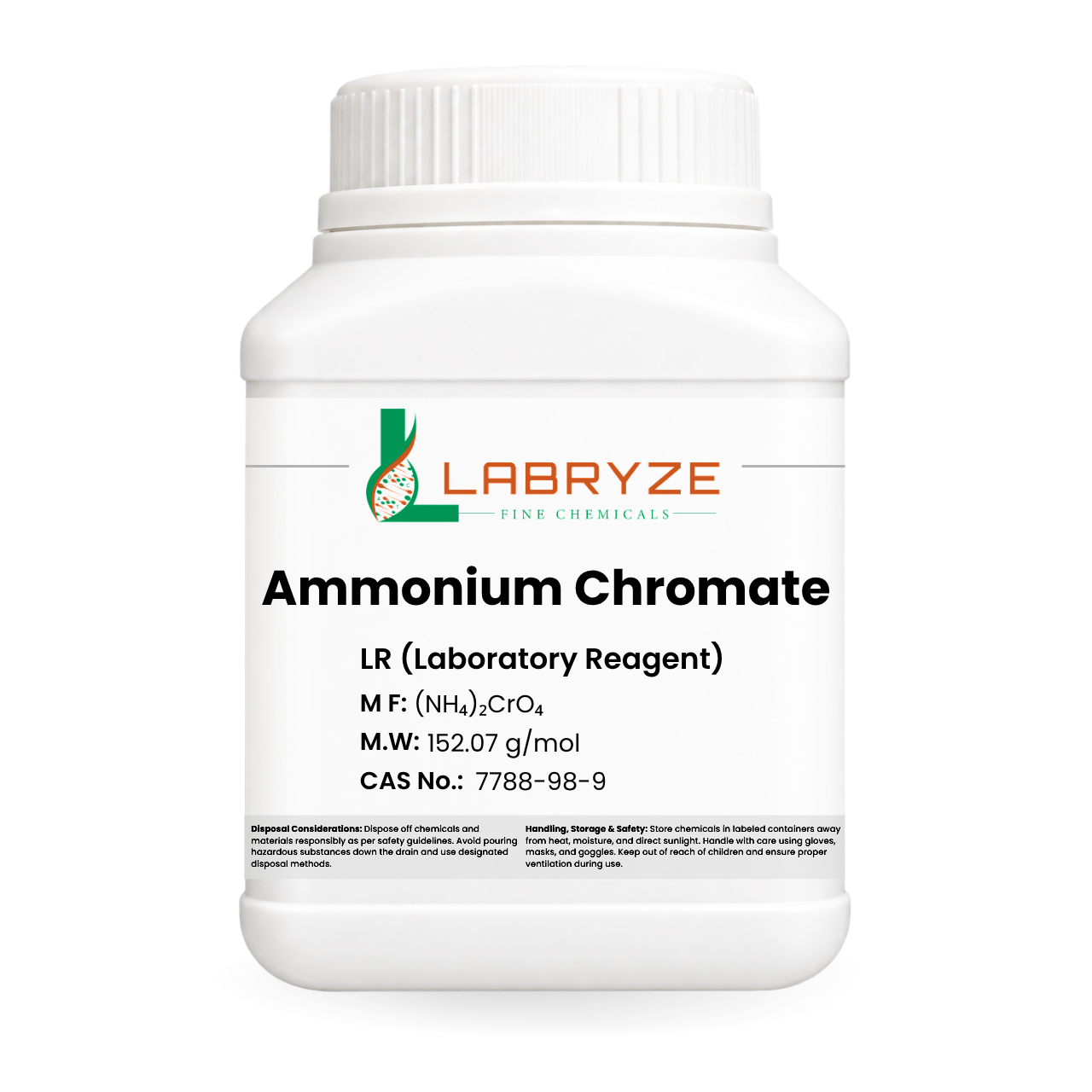Ammonium Chromate - 500gm Packs - CAS No. - 7788-98-9