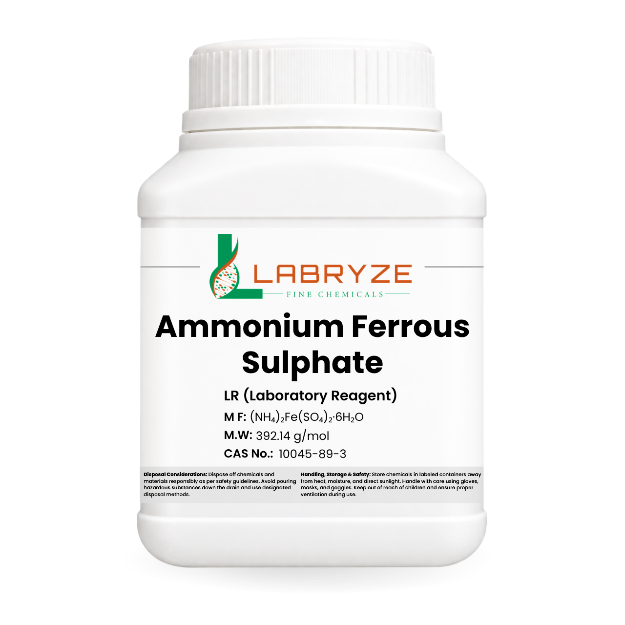 Ammonium Ferrous Sulphate - 500gm Packs - CAS No. - 10045-89-3