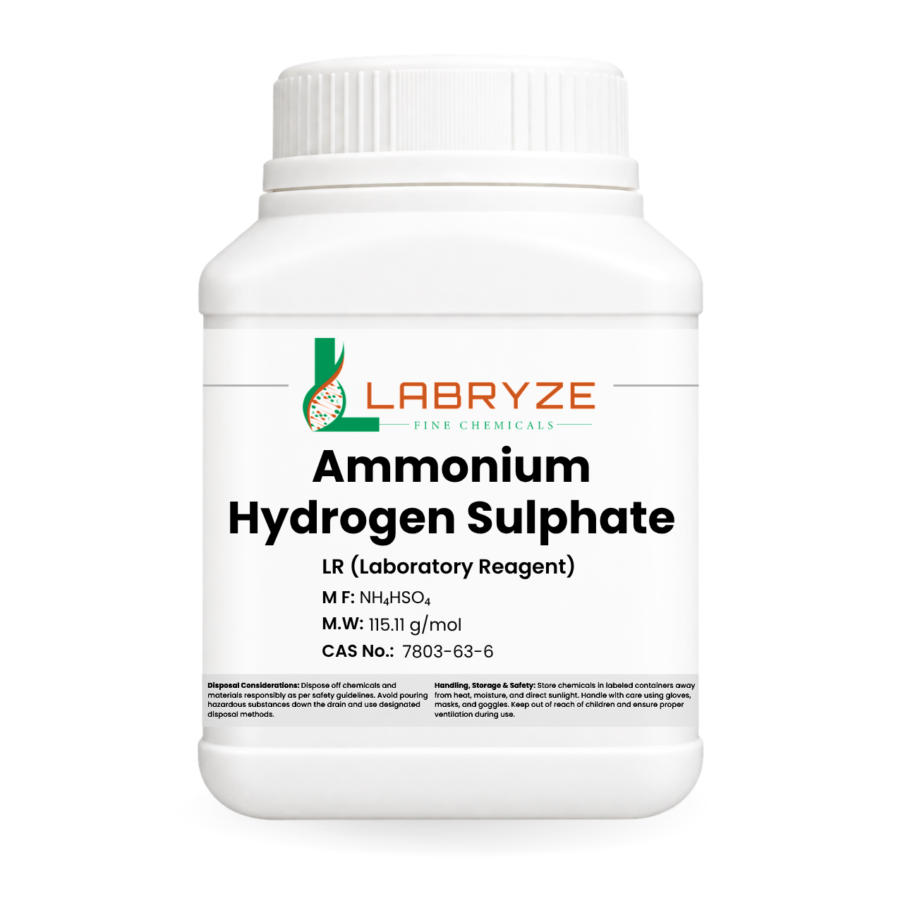Ammonium Hydrogen Sulphate - 500gm Packs - CAS No. - 7803-63-6