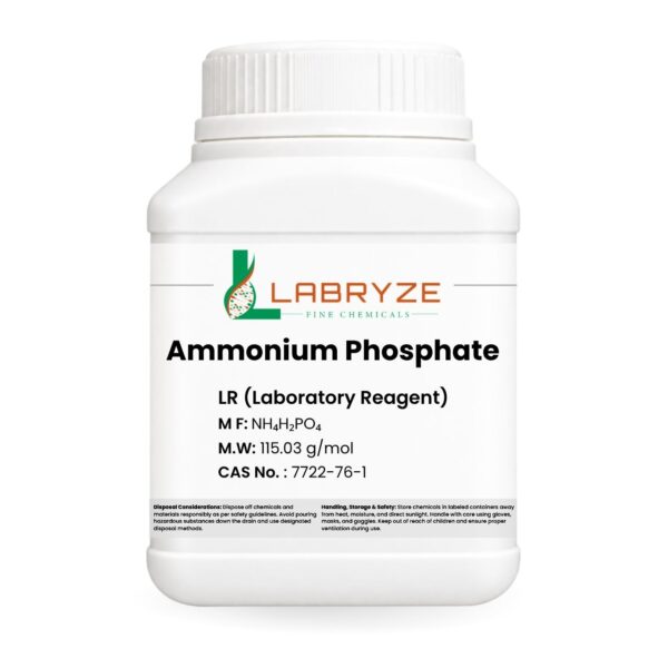 Ammonium Phosphate Dibasic - 500gm pack - CAS No. 7783-28-0