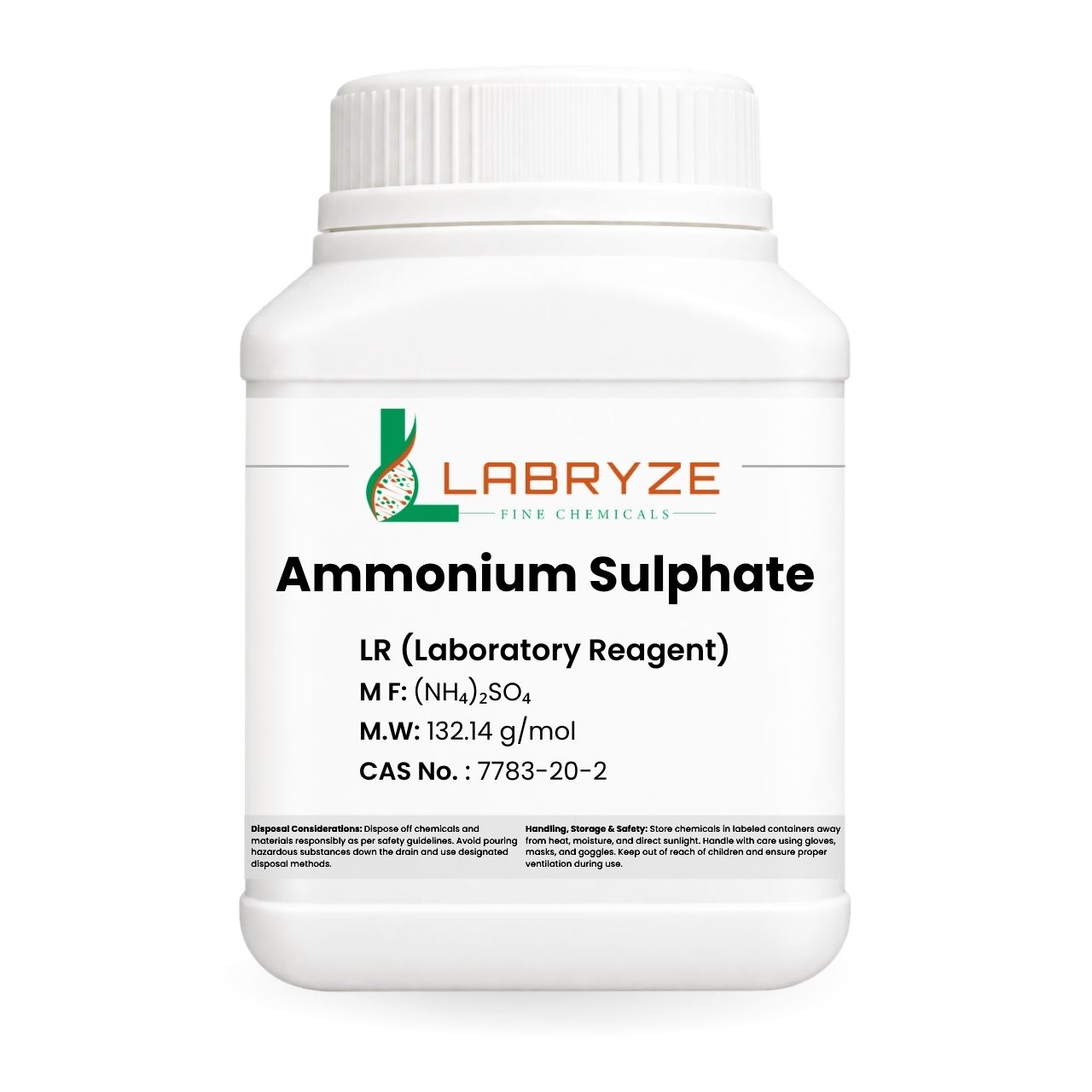 Ammonium Sulphate - 500gm Pack - CAS No 7783-20-2