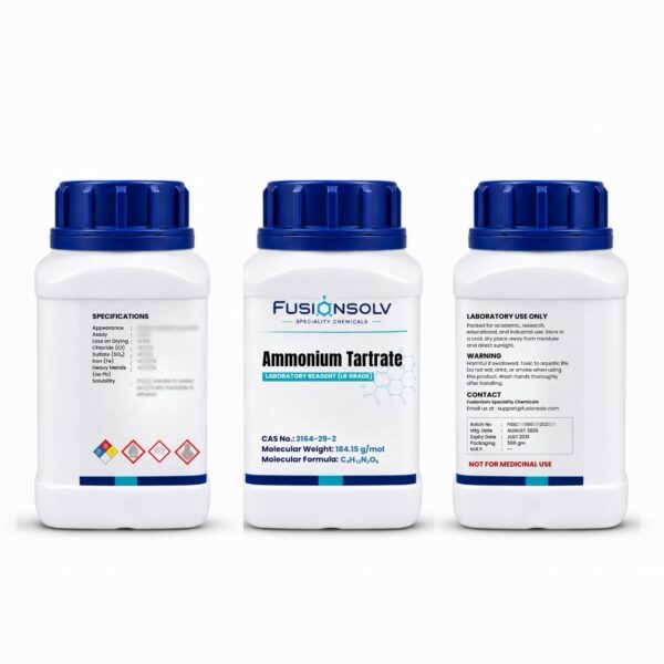Ammonium Tartrate- 500gm Packs