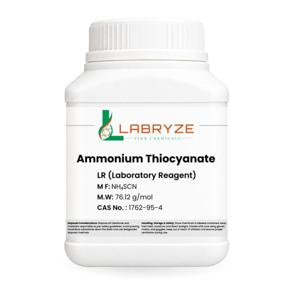Ammonium Sulphocyanide / Thiocyanate - 500gm pack - CAS No. 1762-95-4