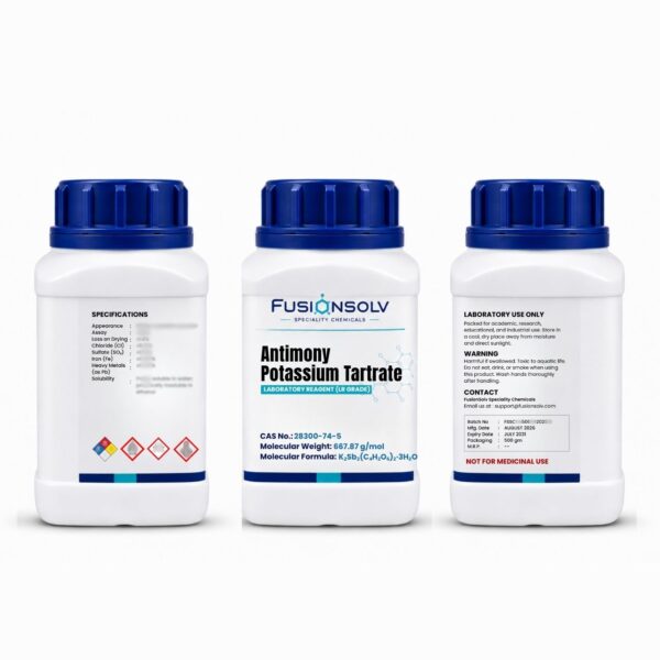 Antimony Potassium Tartrate- 500gm Packs