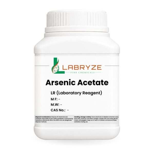 Arsenic Acetate - 500gm pack - CAS No. 10102-43-9