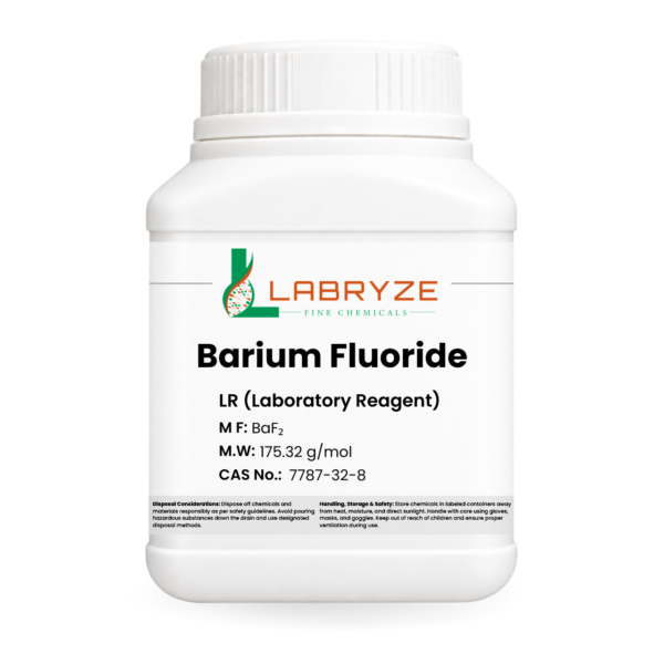 Barium Fluoride - 500gm pack - CAS No. 7787-32-8