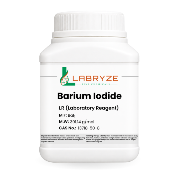 Barium Iodide - 500gm pack - CAS No. 13718-50-8
