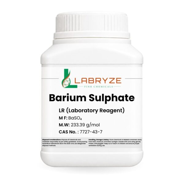Barium Sulphate - 500gm pack - CAS No. 7727-43-7