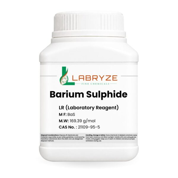Barium Sulphide - 500gm pack - CAS No. 21109-95-5