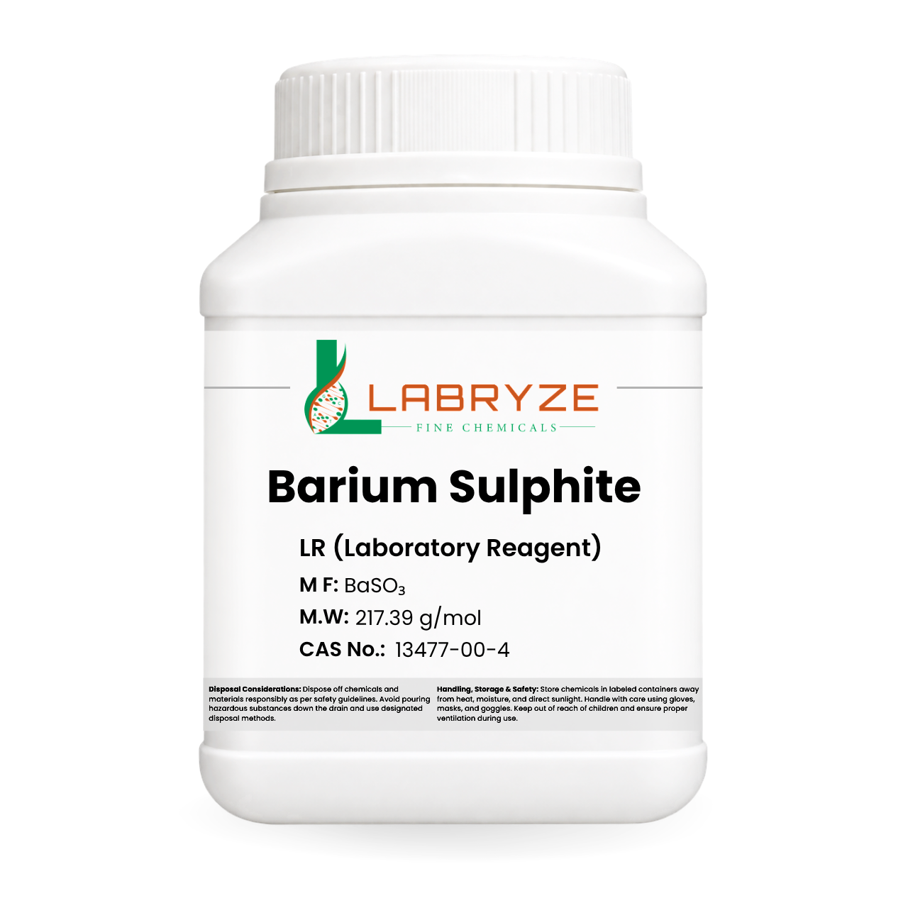 Barium Sulphite - 500gm Packs - CAS No. - 13477-00-4