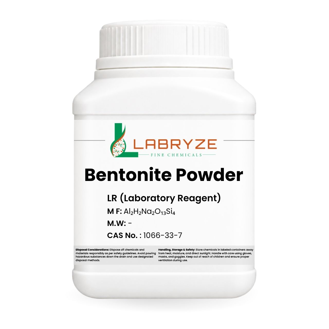 Bentonite Powder - 500gm Pack - CAS No 1066-33-7