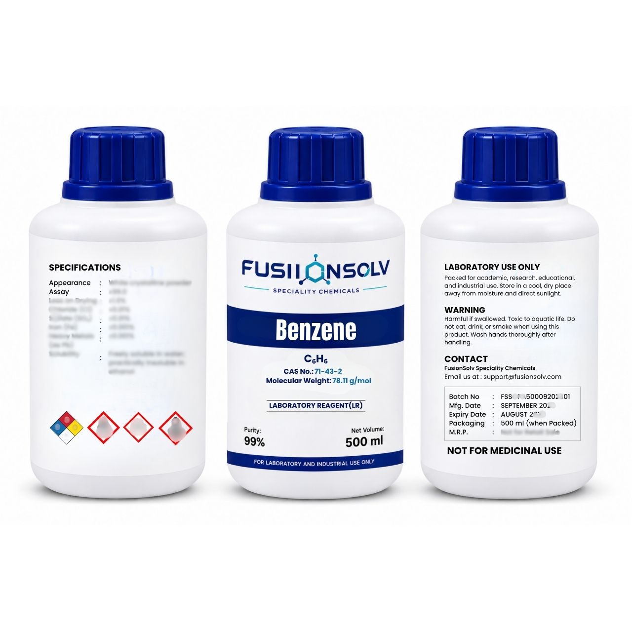 Benzene - 500 ml Packs