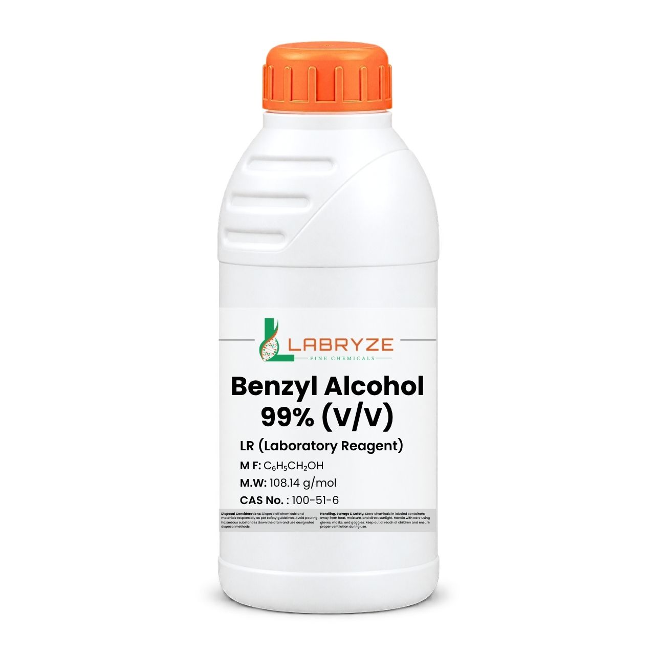 Benzyl Alcohol - 99% - 500 ml Packs - CAS Number-100-51-6