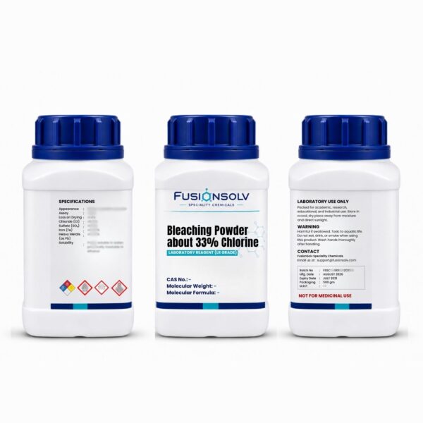 Bleaching Powder about 33% Chlorine- 500gm Packs
