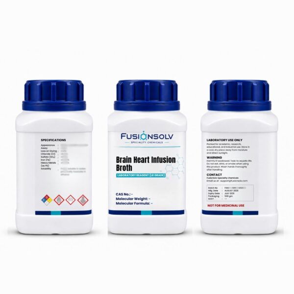Brain Heart Infusion Broth- 500gm Packs