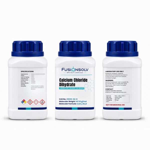Calcium Chloride Dihydrate- 500gm Packs