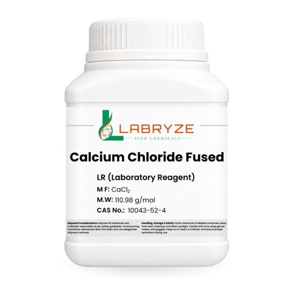 Calcium Chloride Fused - 500gm pack - CAS No. 10043-52-4