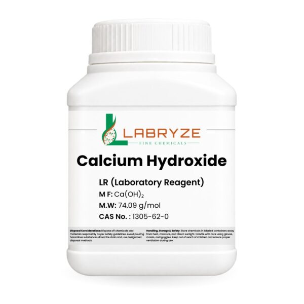 Calcium Hydroxide - 500gm pack - CAS No. 1305-62-0