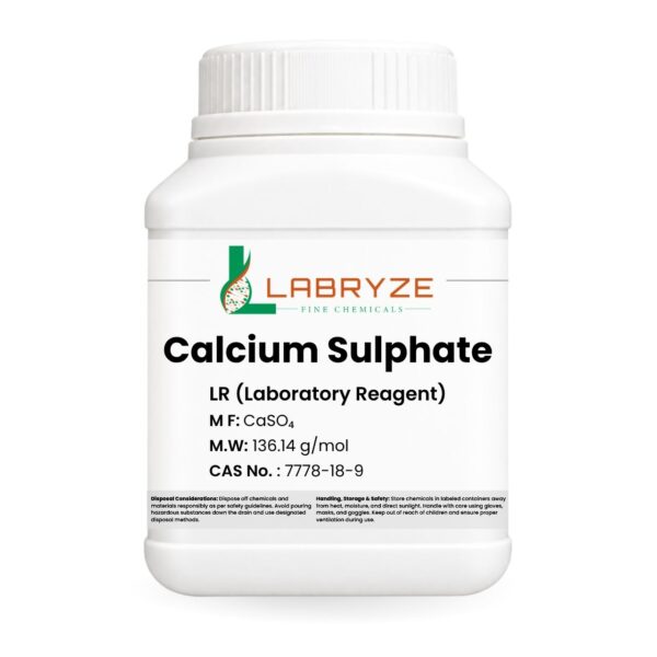 Calcium Sulphate Anhydrous - 500gm pack - CAS No. 7778-18-9