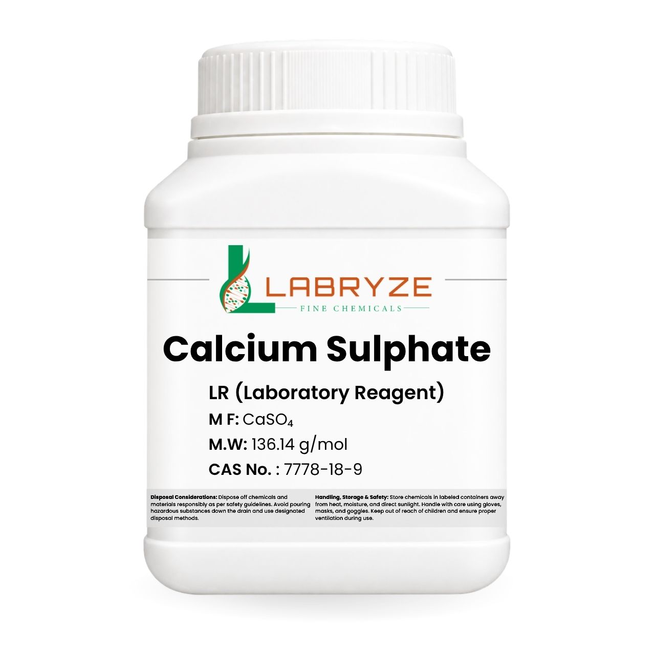 Calcium Sulphate - 500gm Pack - CAS No 7778-18-9
