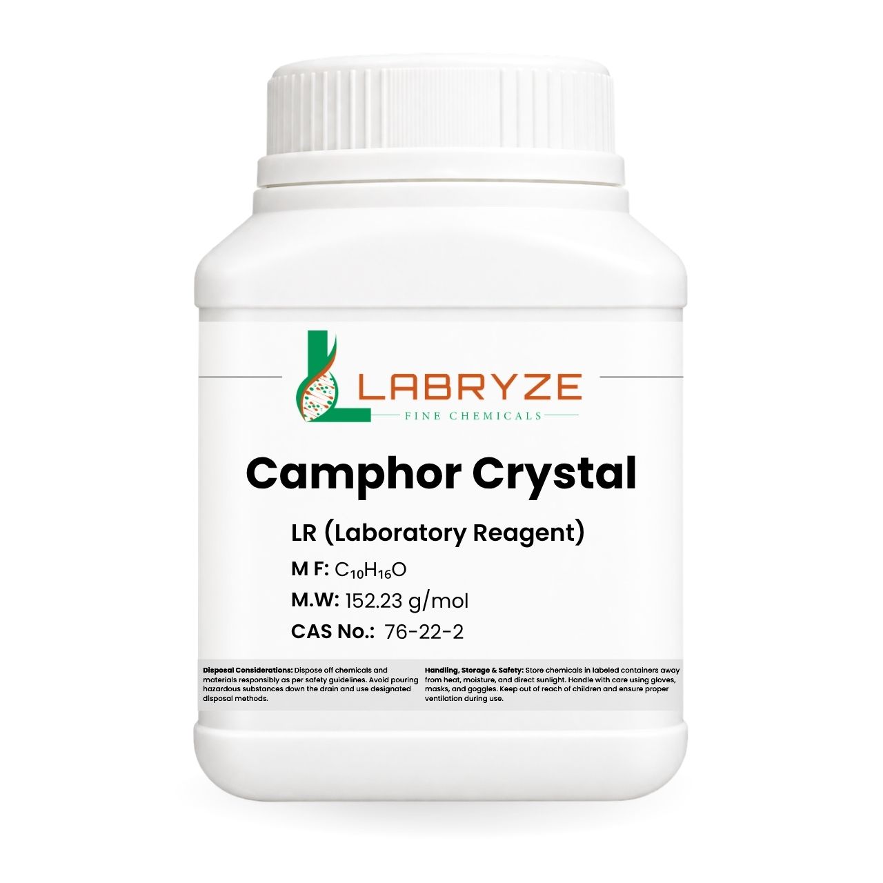 Camphor Crystal - 500gm Packs - CAS No. - 76-22-2