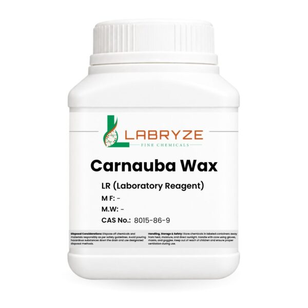 Carnauba Wax - 500gm pack - CAS No. 8015-86-9
