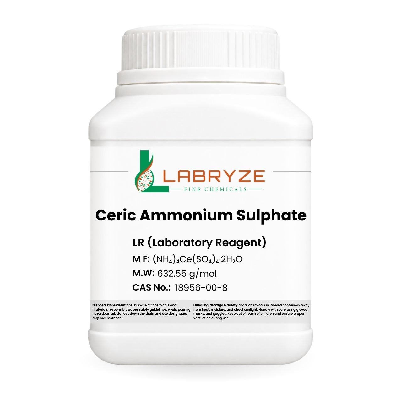 Ceric Ammonium Sulphate - CAS No 18956-00-8