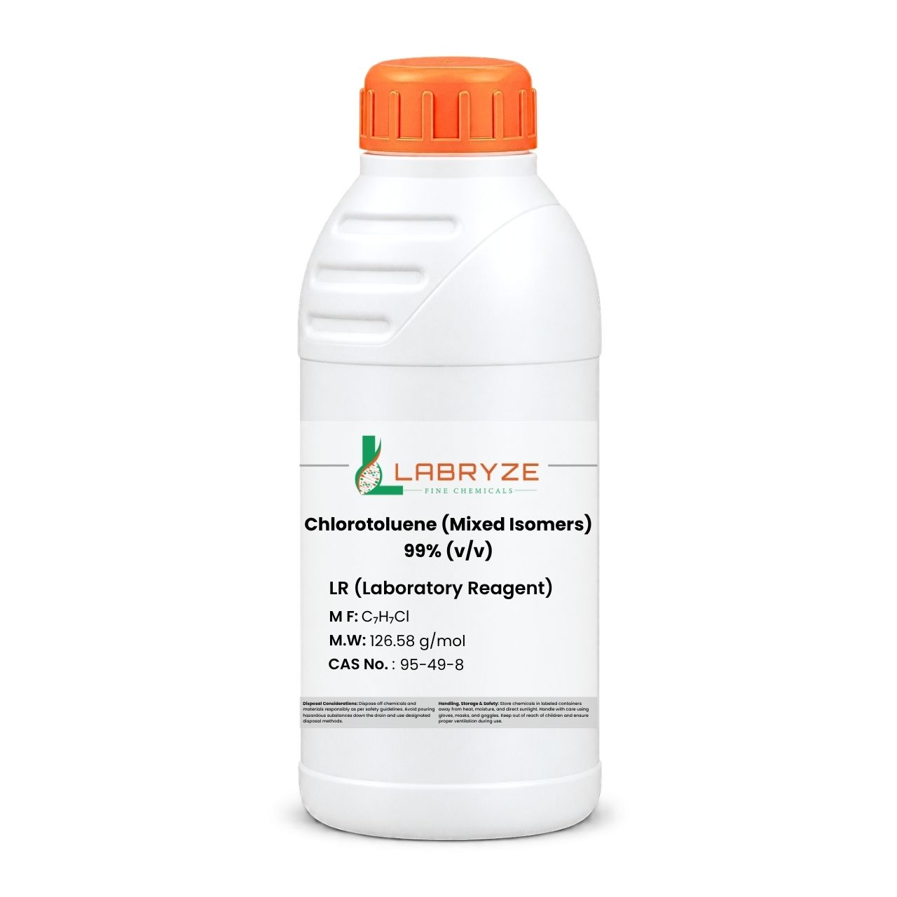 Chlorotoluene (Mixed Isomers - 99% - 500 ml Packs - CAS Number-95-49-8