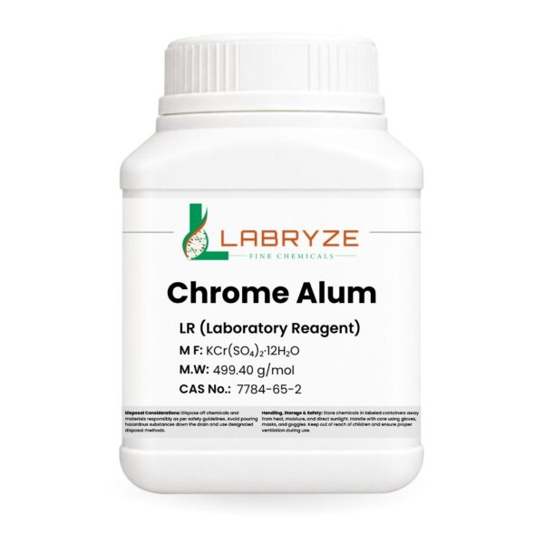 Chrome Alum - 500gm pack - CAS No. 7784-65-2