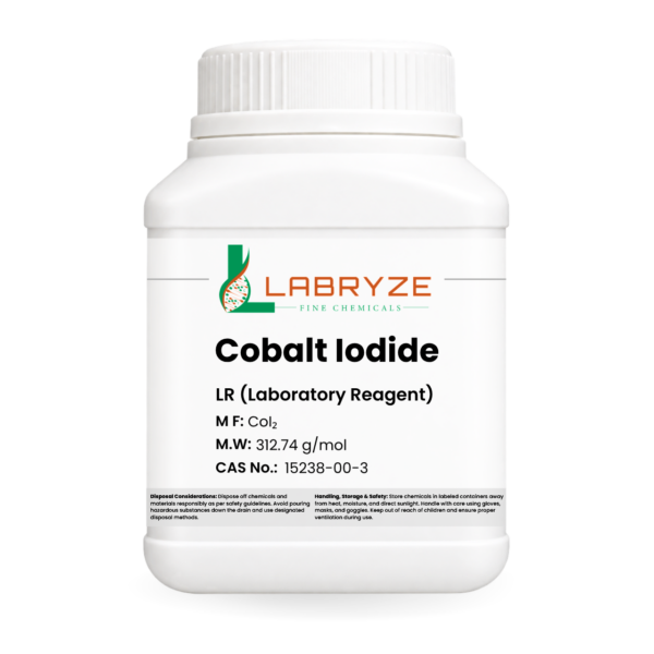 Cobalt Iodide - 500gm pack - CAS No. 15238-00-3