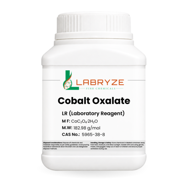 Cobalt Oxalate - 500gm pack - CAS No. 5965-38-8