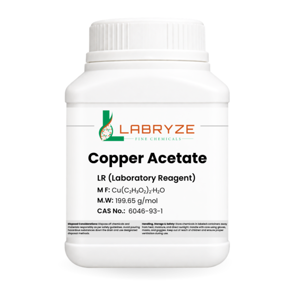 Copper Acetate - 500gm pack - CAS No. 6046-93-1