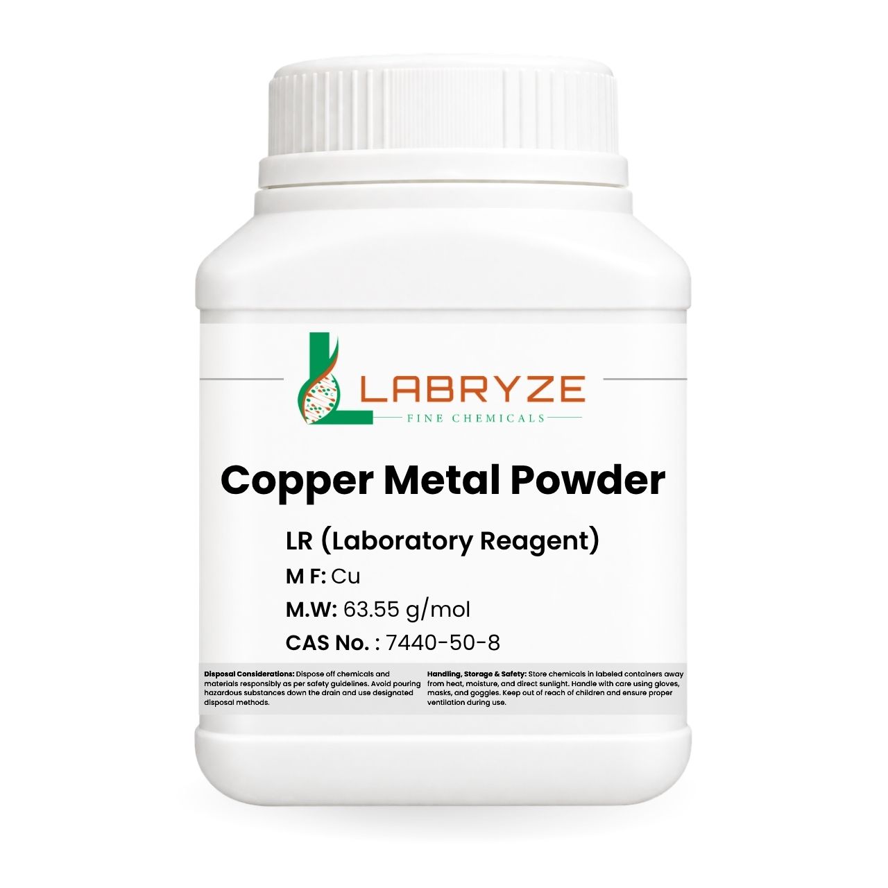 Copper Metal Powder - 500gm Pack - CAS No 7440-50-8