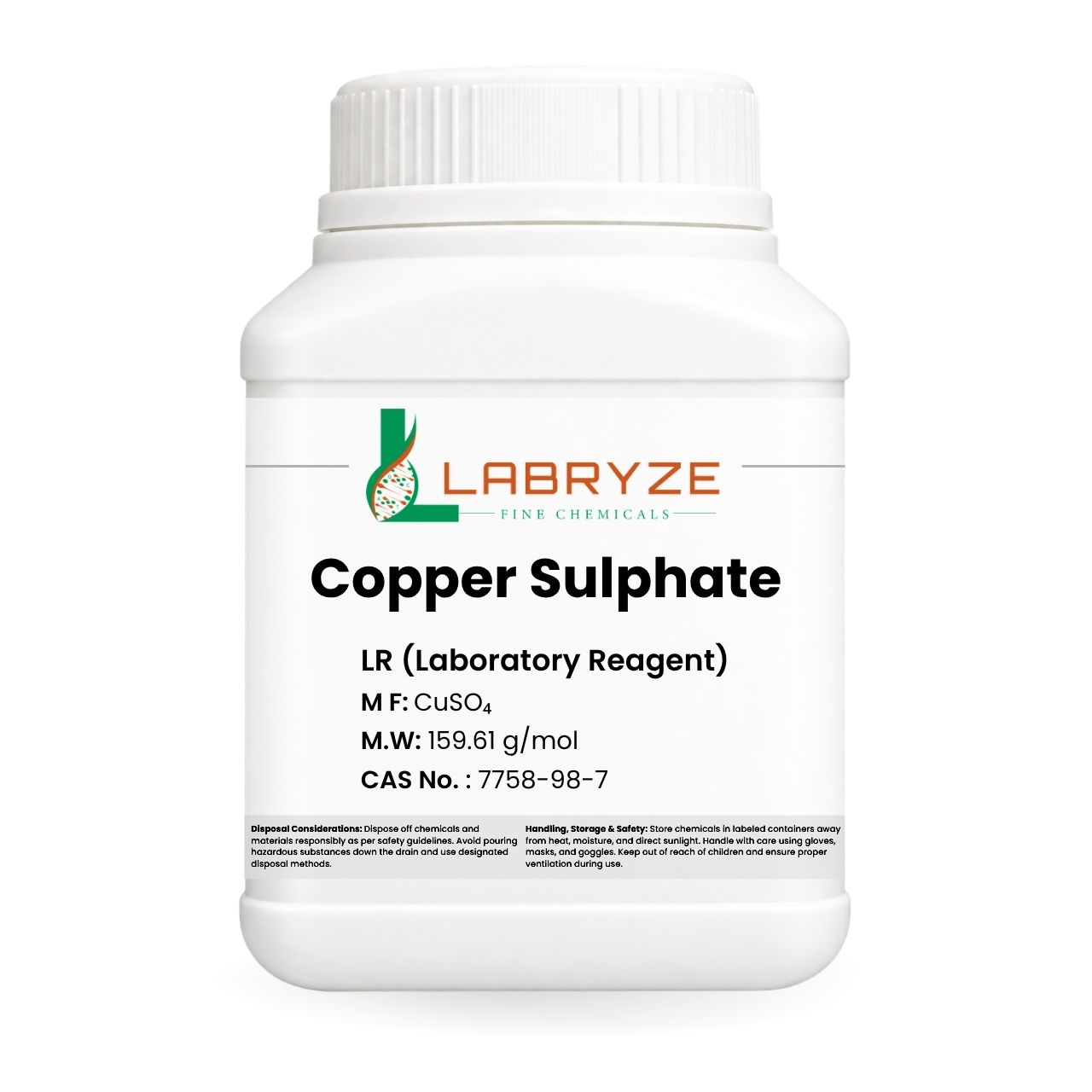 Copper Sulphate - 500gm Pack - CAS No 7758-98-7