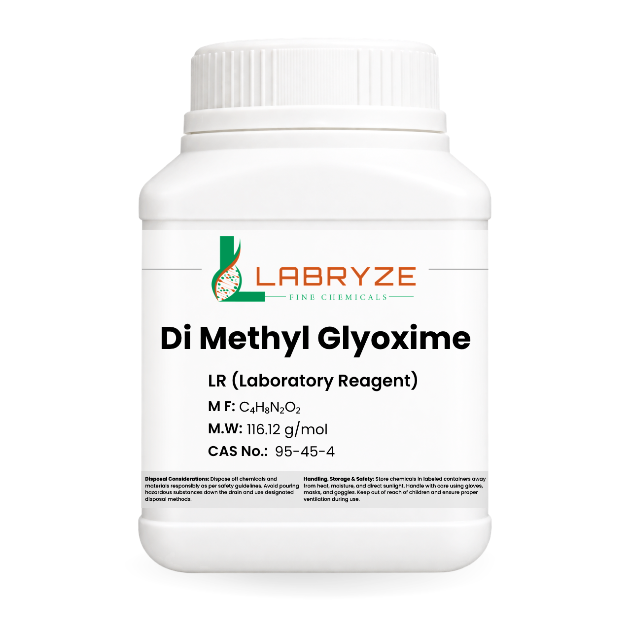 Di Methyl Glyoxime - 500gm Packs - 95-45-4