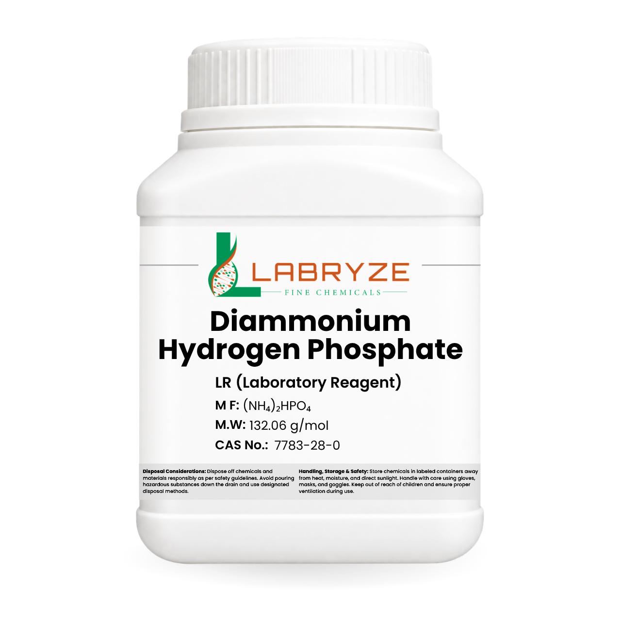 Diammonium Hydrogen Phosphate - 500gm Packs - 7783-28-0