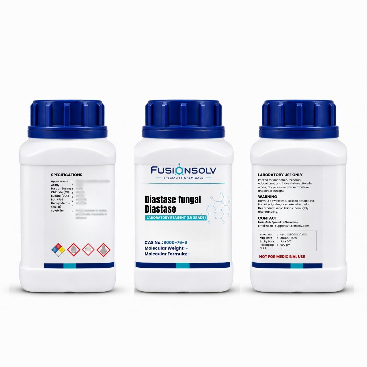 Diastase fungal Diastase - 500gm Packs