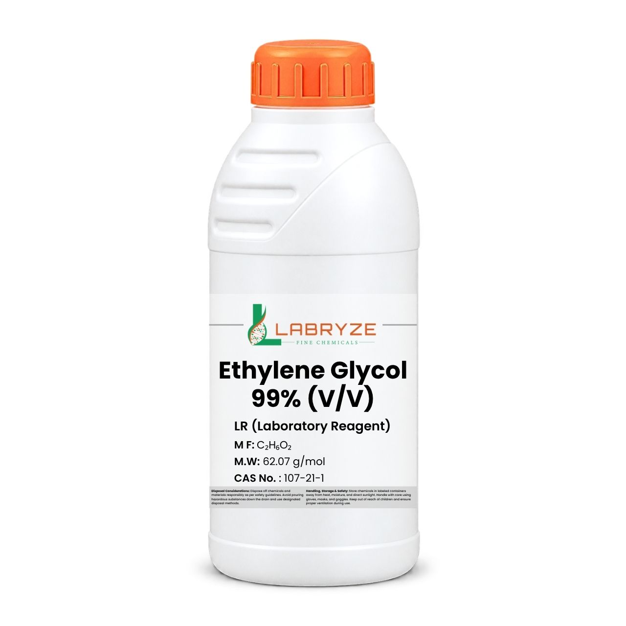 Ethylene Glycol - 99% - 500 ml Packs - CAS Number-107-21-1