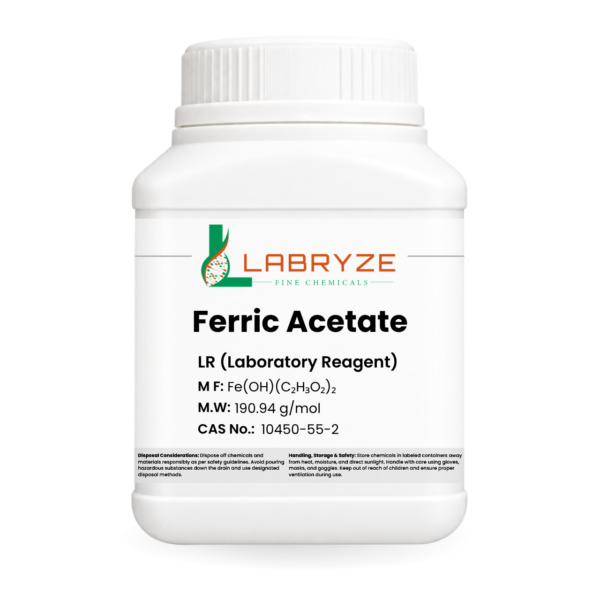 Ferric Acetate - 500gm pack - CAS No. 10450-55-2