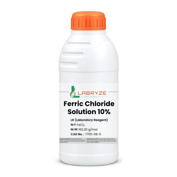 Ferric Chloride Solution 10% - 500ml pack - CAS No. 7705-08-0