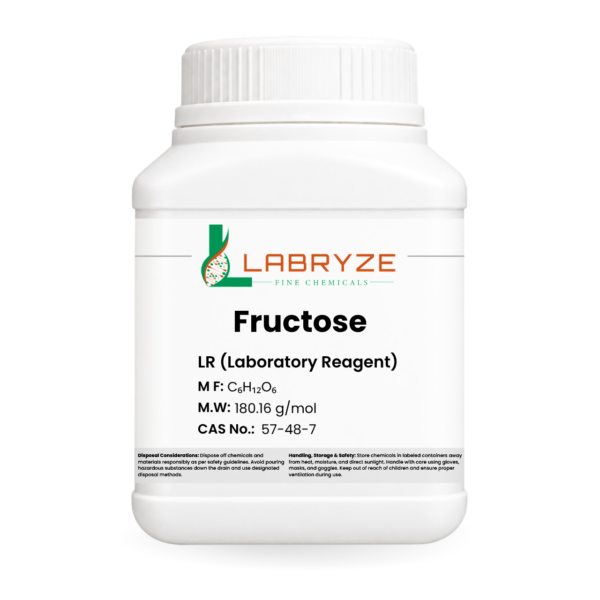 Fructose - 500gm pack - CAS No. 57-48-7