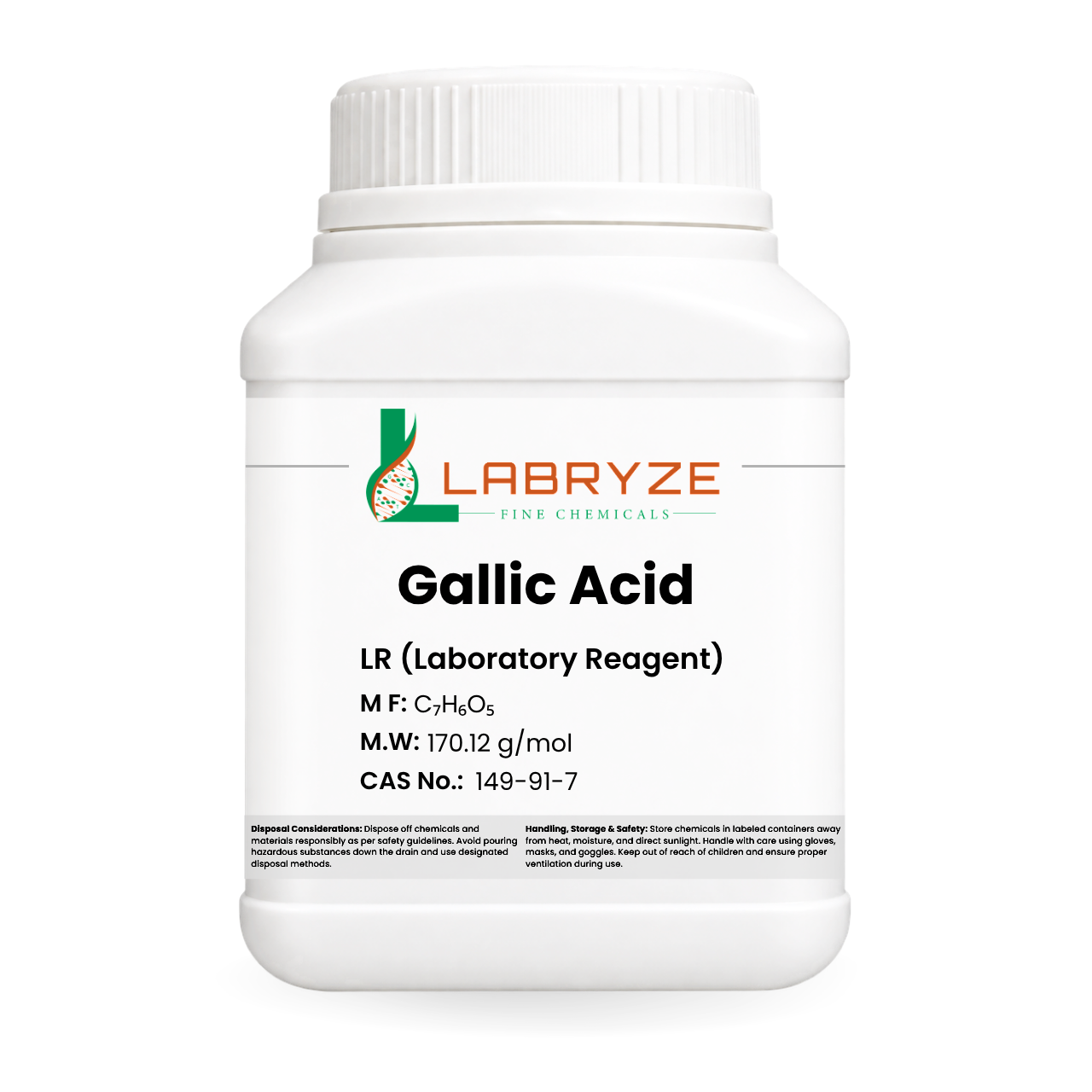 Gallic Acid - 500gm Packs - 149-91-7