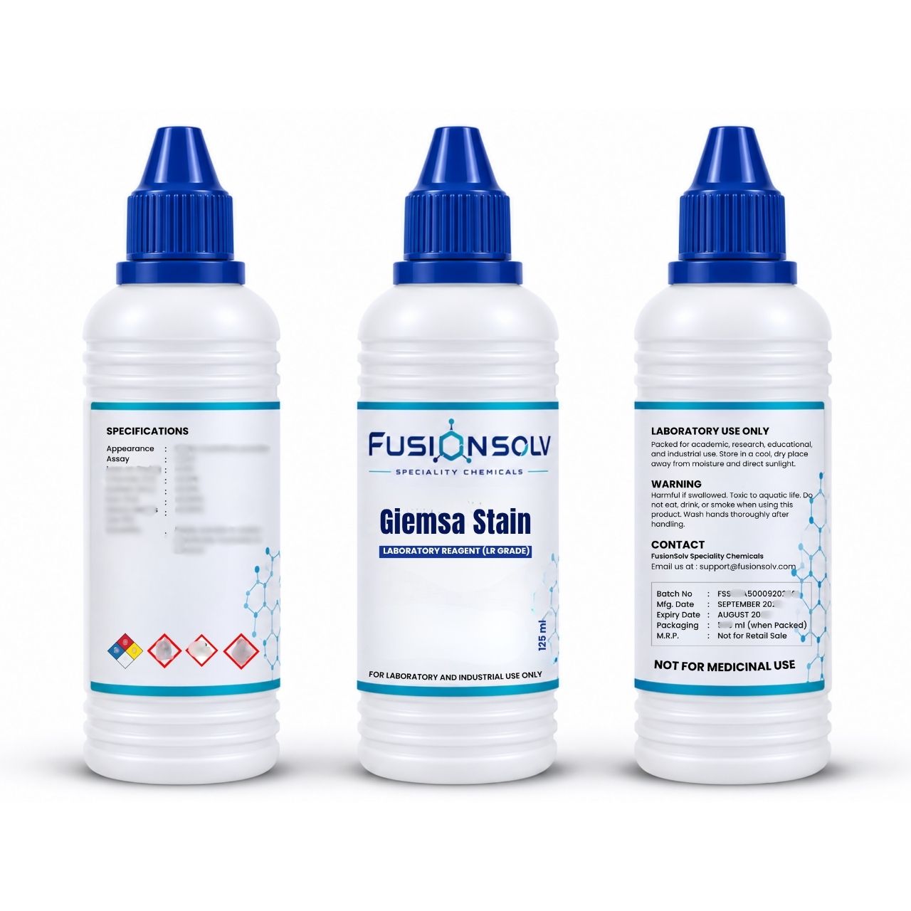 Giemsa Stain - 125ml packs