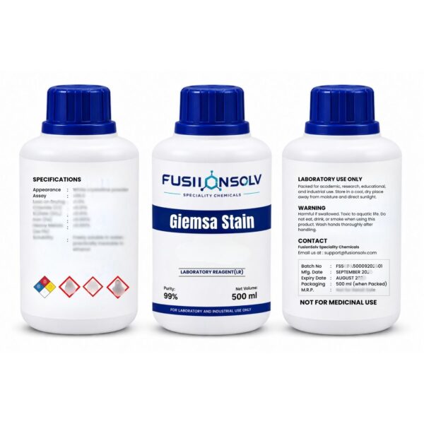 Giemsa's Stain Solution  - 500ml Packs