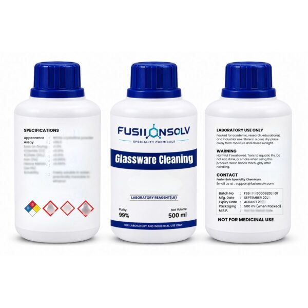 Glassware Cleaning Solution  - 500ml Packs