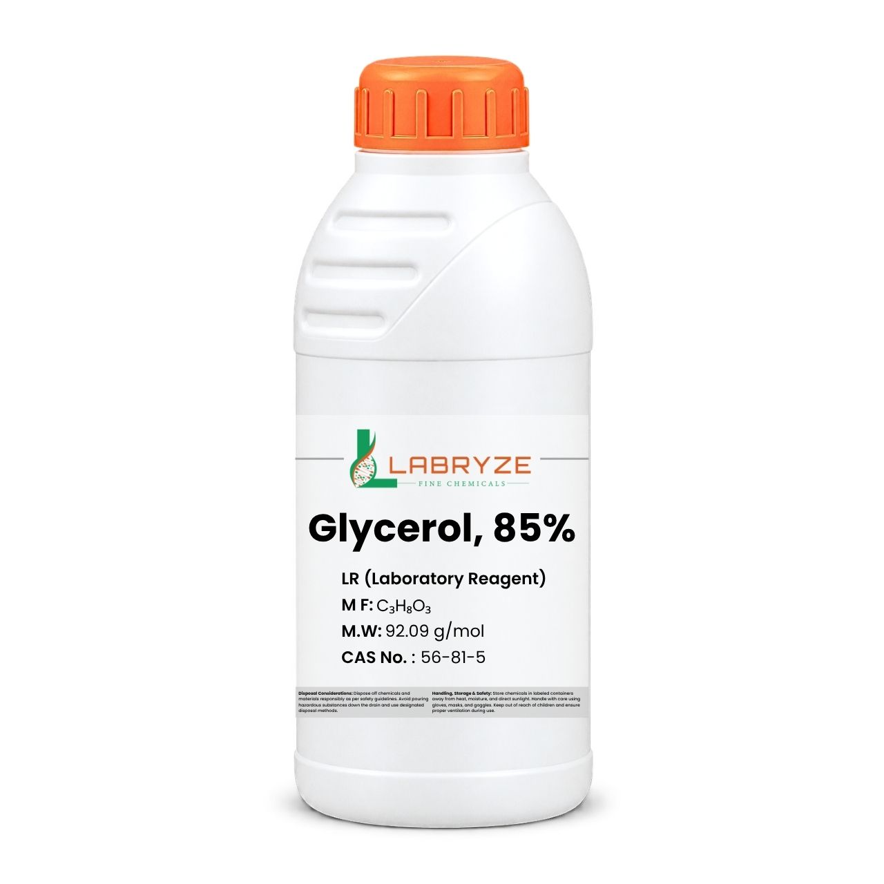 Glycerol, 85% - 500ml Packs - CAS No. - 56-81-5