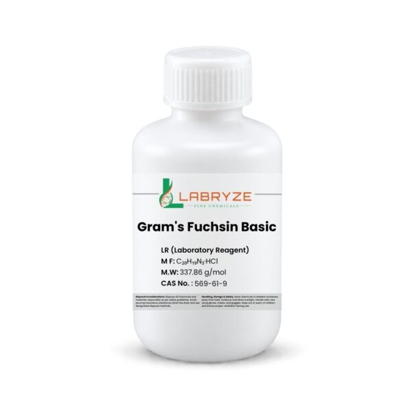 Gram's Fuchsin Basic Solution - 125ml packs - CAS No - 632-99-5